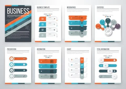 Modern infographic vector concept Stock Illustration