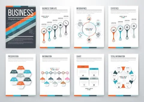 Modern infographic vector concept Stock Illustration
