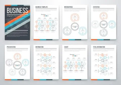 Modern infographic vector concept Stock Illustration