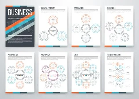 Modern infographic vector concept Stock Illustration