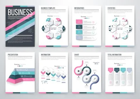 Modern infographic vector concept Stock Illustration