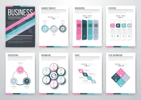 Modern infographic vector concept Stock Illustration