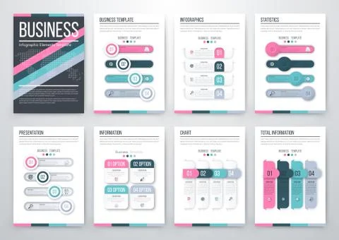 Modern infographic vector concept Stock-Illustration