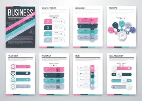 Modern infographic vector concept Stock Illustration