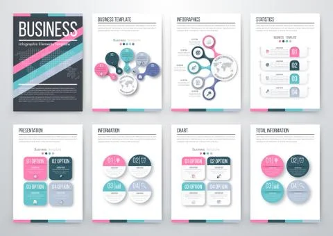 Modern infographic vector concept Stock Illustration