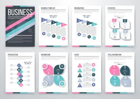 Modern infographic vector concept Stock Illustration