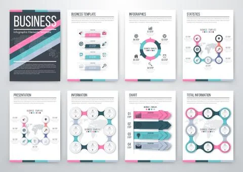 Modern infographic vector concept Stock Illustration