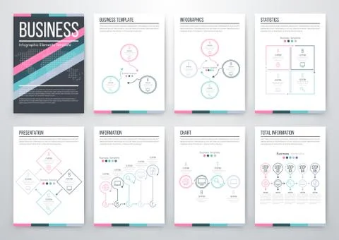 Modern infographic vector concept Stock Illustration