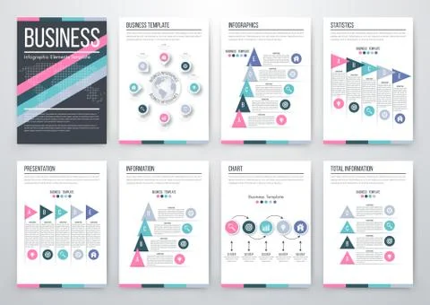 Modern infographic vector concept Stock Illustration