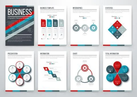 Modern infographic vector concept Stock Illustration