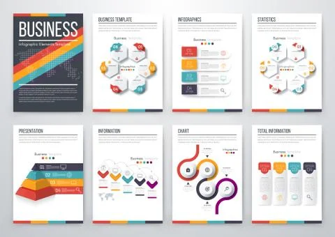 Modern infographic vector concept Stock Illustration