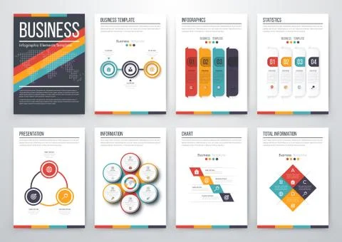 Modern infographic vector concept Stock Illustration