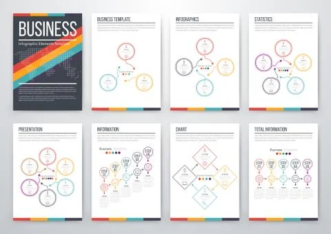 Modern infographic vector concept Stock Illustration