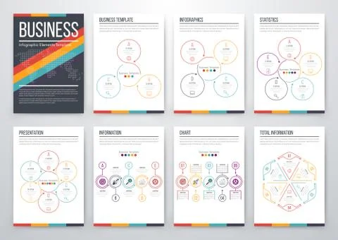 Modern infographic vector concept Stock Illustration