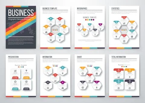 Modern infographic vector concept 스톡 일러스트