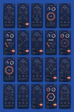 Modern infographic vector elements for business brochures. Use in website, co Stock Illustration