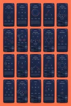 Modern infographic vector elements for business brochures. Use in website, co Stock Illustration