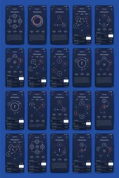 Modern infographic vector elements for business brochures. Use in website, co Stock Illustration