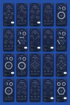 Modern infographic vector elements for business brochures. Use in website, co イラスト素材