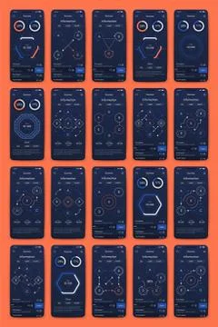 Modern infographic vector elements for business brochures. Use in website, co Stock Illustration