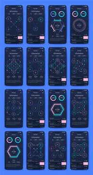 Modern infographic vector elements for business brochures. Use in website, co イラスト素材