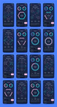 Modern infographic vector elements for business brochures. Use in website, co Stock Illustration