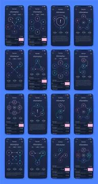 Modern infographic vector elements for business brochures. Use in website, co Stock Illustration