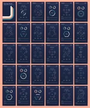 Modern infographic vector elements for business brochures. Use in website, co Stockillustratie