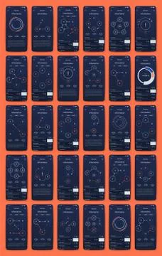 Modern infographic vector elements for business brochures. Use in website, co Stock Illustration