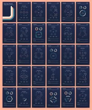 Modern infographic vector elements for business brochures. Use in website, co 스톡 일러스트