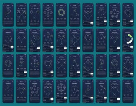 Modern infographic vector elements for business brochures. Use in website, co 스톡 일러스트