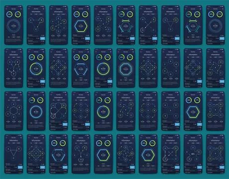 Modern infographic vector elements for business brochures. Use in website, co イラスト素材