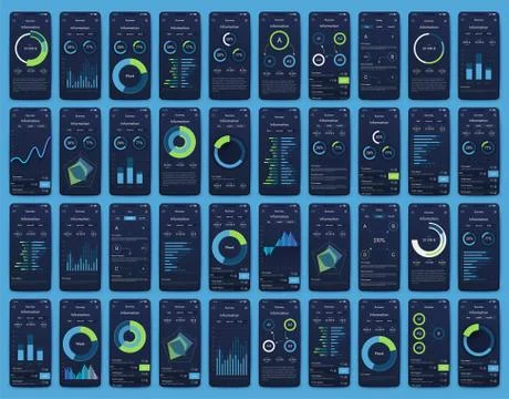 Modern infographic vector elements for business brochures. Use in website, co イラスト素材