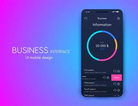 Modern infographic vector elements for business brochures. Use in website, co Illustrazione stock