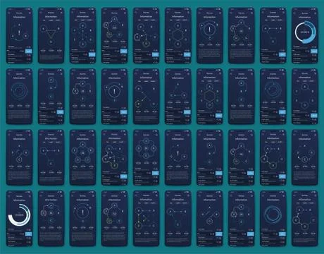 Modern infographic vector elements for business brochures. Use in website, co Stock Illustration