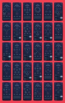 Modern infographic vector elements for business brochures. Use in website, co Illustrazione stock