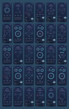 Modern infographic vector elements for business brochures. Use in website, co Stock Illustration