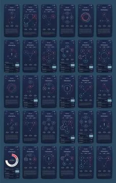 Modern infographic vector elements for business brochures. Use in website, co Stockillustratie