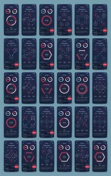 Modern infographic vector elements for business brochures. Use in website, co Stock Illustration