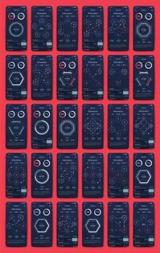 Modern infographic vector elements for business brochures. Use in website, co イラスト素材