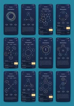 Modern infographic vector elements for business brochures. Use in website, co 스톡 일러스트