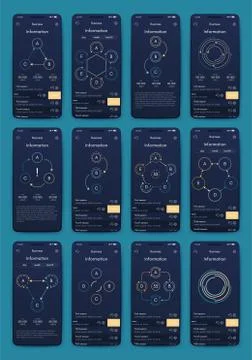 Modern infographic vector elements for business brochures. Use in website, co Stock Illustration
