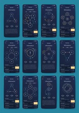 Modern infographic vector elements for business brochures. Use in website, co Stock Illustration