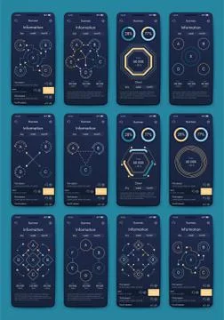 Modern infographic vector elements for business brochures. Use in website, co 스톡 일러스트