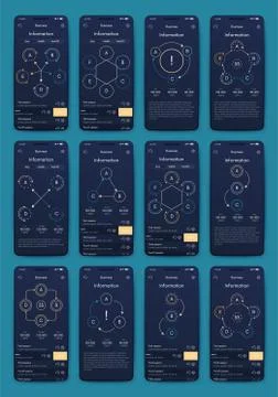 Modern infographic vector elements for business brochures. Use in website, co イラスト素材