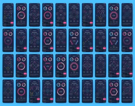 Modern infographic vector elements for business brochures. Use in website, co Stock Illustration