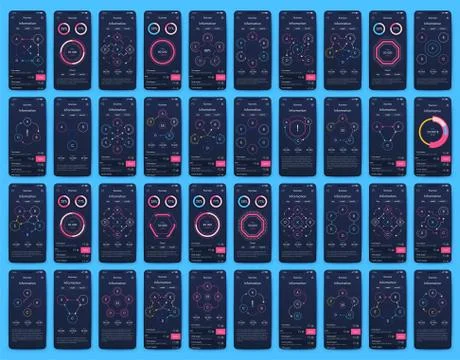 Modern infographic vector elements for business brochures. Use in website, co Stock Illustration