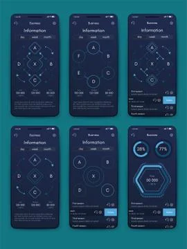 Modern infographic vector elements for business brochures. Use in website, co Stock Illustration