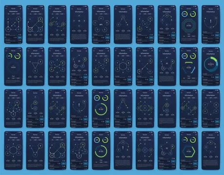 Modern infographic vector elements for business brochures. Use in website, co Stock Illustration