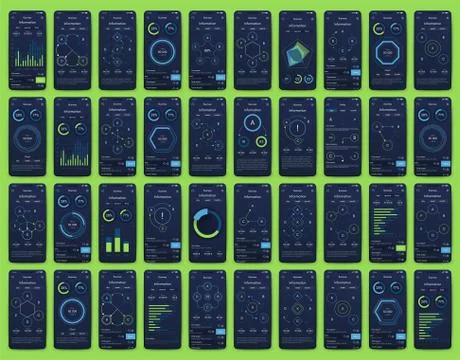 Modern infographic vector elements for business brochures. Use in website, co イラスト素材